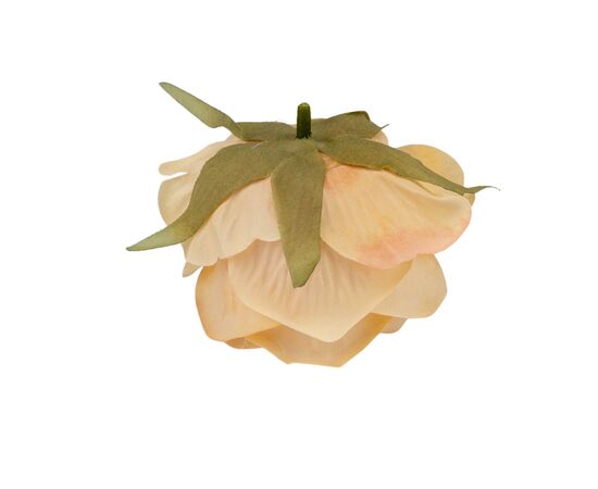 Головка розы, оранжевая, 6,5 см, изображение 3 ᐒ купить на  ❤ Like7km.com.ua