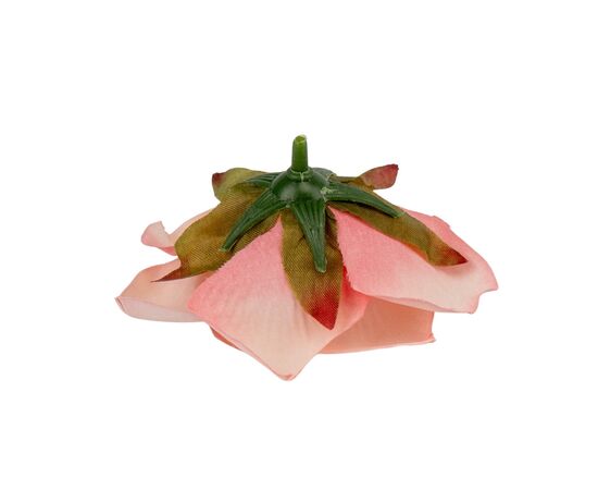 Головка розы, розовая, 7,5 см, изображение 3 ᐒ купить на  ❤ Like7km.com.ua