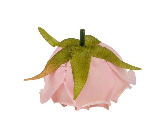 Головка розы, светло-розовая, 6 см, изображение 3 ᐒ купить на  ❤ Like7km.com.ua