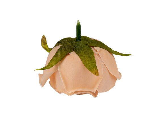 Головка розы, бежевая, 6 см, изображение 3 ᐒ купить на  ❤ Like7km.com.ua