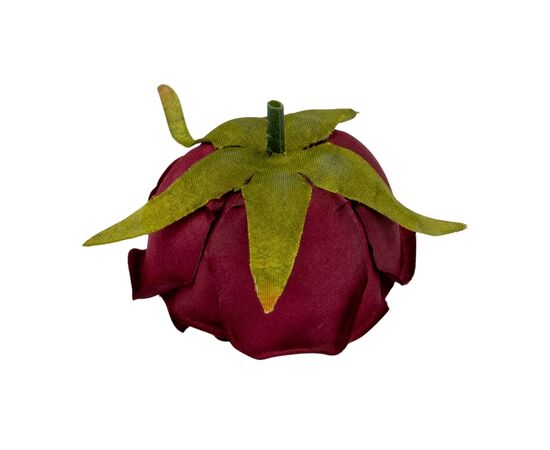 Головка розы, бордовая, 6 см, изображение 3 ᐒ купить на  ❤ Like7km.com.ua
