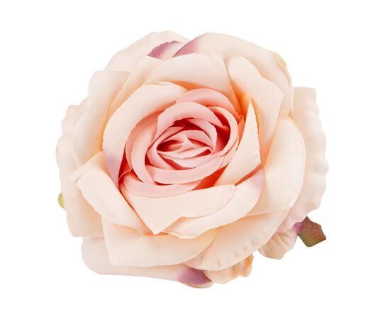 Головка розы, розовая, 10 см, изображение 2 ᐒ купить на  ❤ Like7km.com.ua