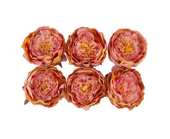 Головка пиона, розовая, 11 см, изображение 2 ᐒ купить на  ❤ Like7km.com.ua