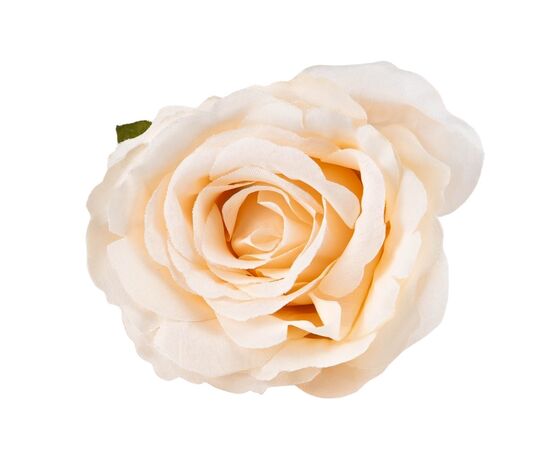 Головка розы, белая, 8 см, изображение 3 ᐒ купить на  ❤ Like7km.com.ua