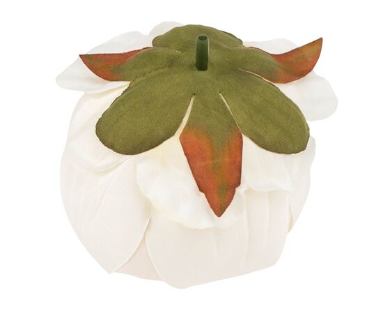 Головка розы, белая(крем), 8 см, изображение 4 ᐒ купить на  ❤ Like7km.com.ua