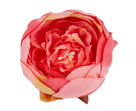 Головка розы, розовая, 8 см, изображение 3 ᐒ купить на  ❤ Like7km.com.ua