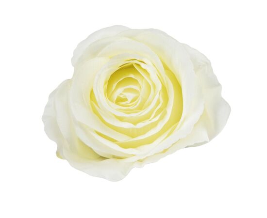 Головка розы, белая, 8см, изображение 3 ᐒ купить на  ❤ Like7km.com.ua