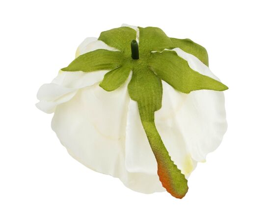 Головка розы, белая, 8см, изображение 4 ᐒ купить на  ❤ Like7km.com.ua