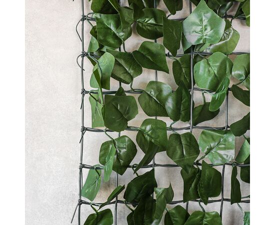 Декоративное модульное покрытие из искусственных листьев "Плющ", 100*200 см, изображение 3 ᐒ купить на  ❤ Like7km.com.ua