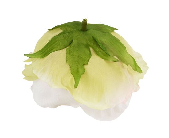 Головка пиона, бело-зеленая, 9 см, изображение 3 ᐒ купить на  ❤ Like7km.com.ua