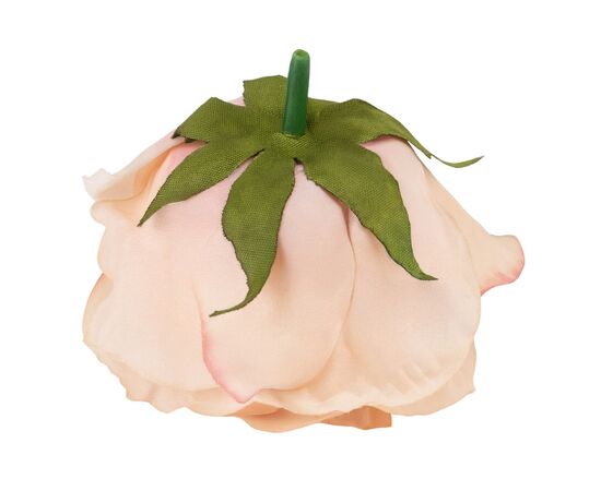 Головка розы, персиковая, 7 см, изображение 4 ᐒ купить на  ❤ Like7km.com.ua