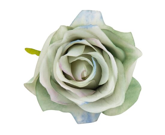 Головка розы, голубая, 8 см, изображение 3 ᐒ купить на  ❤ Like7km.com.ua