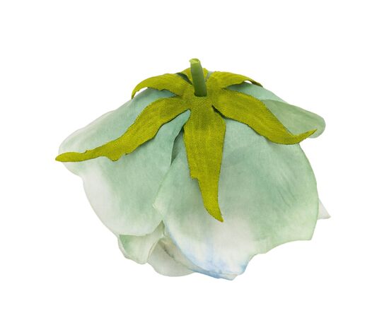 Головка розы, голубая, 8 см, изображение 4 ᐒ купить на  ❤ Like7km.com.ua