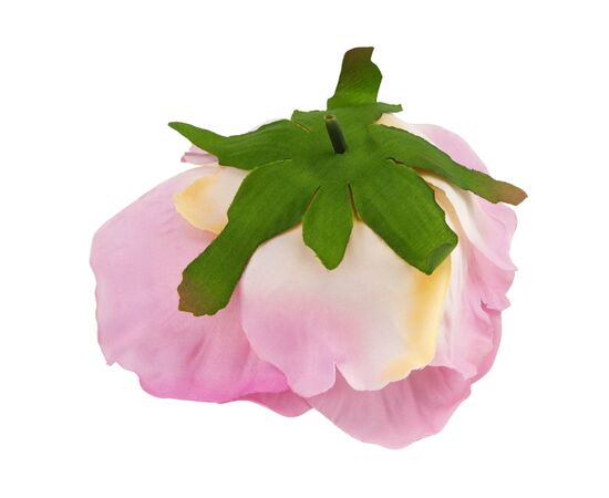 Головка розы, розовая, 9 см, изображение 4 ᐒ купить на  ❤ Like7km.com.ua