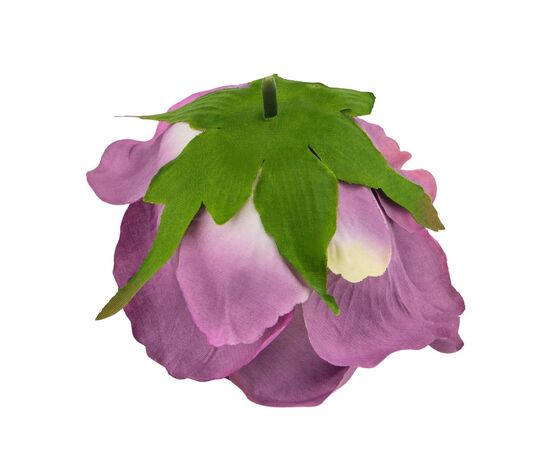 Головка розы, темно-сиреневая, 9 см, изображение 4 ᐒ купить на  ❤ Like7km.com.ua