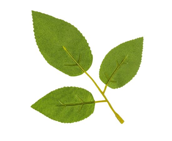 Искусственные листья розы, зелёные, 250 г, изображение 3 ᐒ купить на  ❤ Like7km.com.ua