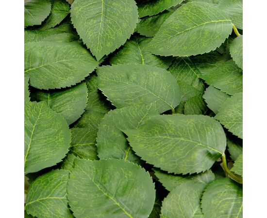 Искусственные листья розы, зелёные, 250 г, изображение 2 ᐒ купить на  ❤ Like7km.com.ua