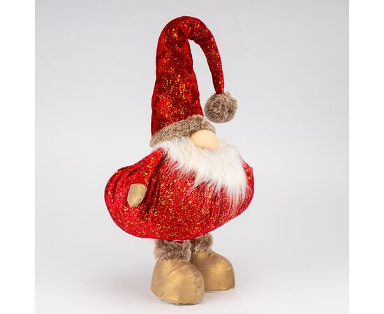 Фигурка телескопическая "Празднечный гном", 60 см, изображение 4 ᐒ купить на  ❤ Like7km.com.ua