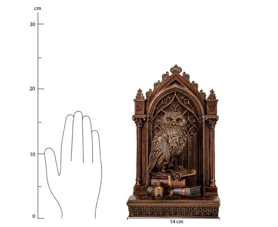 Статуэтка "Мудрая сова" (24 см) VERONESE, изображение 7 ᐒ купить на  ❤ Like7km.com.ua