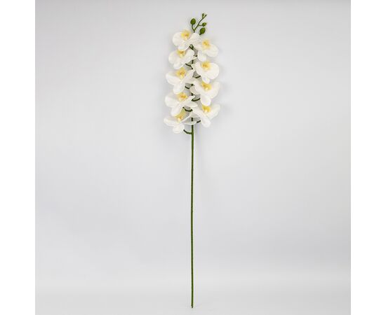 Искусственная орхидея, кремовая, 95 см, изображение 4 ᐒ купить на  ❤ Like7km.com.ua
