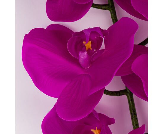 Искусственная орхидея, фиолетовая, 95 см, изображение 3 ᐒ купить на  ❤ Like7km.com.ua