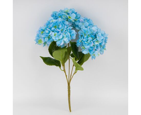Букет гортензий, 5 бутонов, голубой, 48 см, изображение 3 ᐒ купить на  ❤ Like7km.com.ua