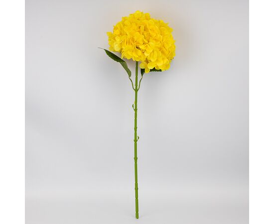 Искусственная гортензия, желтая, 67 см, изображение 4 ᐒ купить на  ❤ Like7km.com.ua
