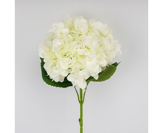 Искусственная гортензия, белая, 67 см, изображение 2 ᐒ купить на  ❤ Like7km.com.ua