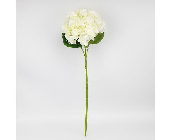 Искусственная гортензия, белая, 67 см, изображение 4 ᐒ купить на  ❤ Like7km.com.ua