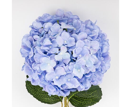 Искусственная гортензия, голубая, 93 см, изображение 3 ᐒ купить на  ❤ Like7km.com.ua