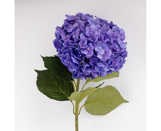 Искусственная гортензия, синяя, 93 см, изображение 2 ᐒ купить на  ❤ Like7km.com.ua