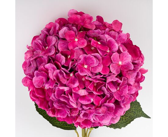 Искусственная гортензия, фуксия, 93 см, изображение 3 ᐒ купить на  ❤ Like7km.com.ua