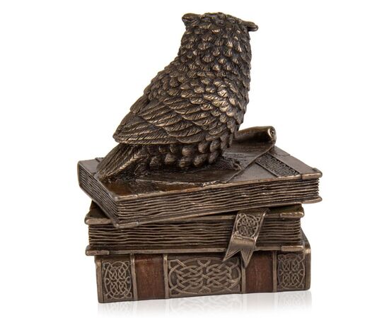 Шкатулка "Мудрая сова" (11 см) VERONESE, изображение 6 ᐒ купить на  ❤ Like7km.com.ua