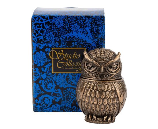 Шкатулка "Сова", 8 см VERONESE, изображение 2 ᐒ купить на  ❤ Like7km.com.ua