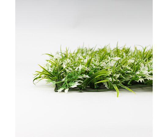 Искусственный фитомодуль "Белый цвет", 60*41 см СПАСЕННАЯ ПОЗИЦИЯ, изображение 4 ᐒ купить на  ❤ Like7km.com.ua