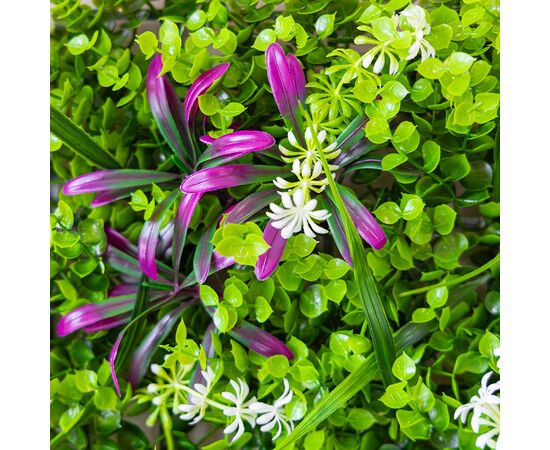 Искусственный фитомодуль "Цветочный микс", 60*41 см СПАСЕННАЯ ПОЗИЦИЯ, изображение 5 ᐒ купить на  ❤ Like7km.com.ua