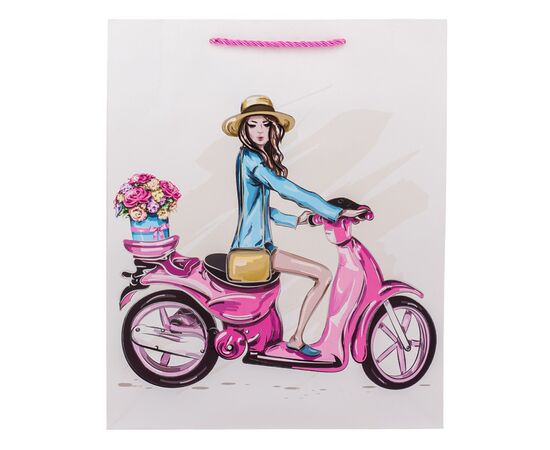 Подарочный пакет "Энергия стиля", 26*32 см * Рандомный выбор дизайна, изображение 3 ᐒ купить на  ❤ Like7km.com.ua