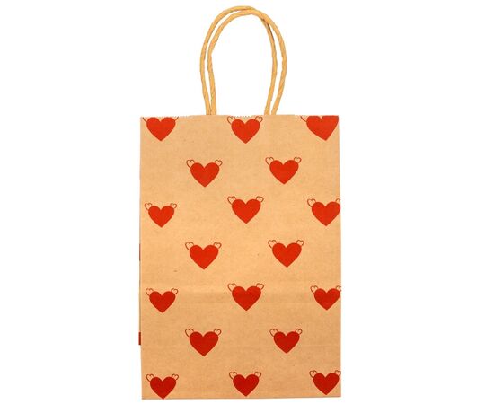 Подарочный пакет "Love", 15*21 см. * Рандомный выбор дизайна., изображение 2 ᐒ купить на  ❤ Like7km.com.ua