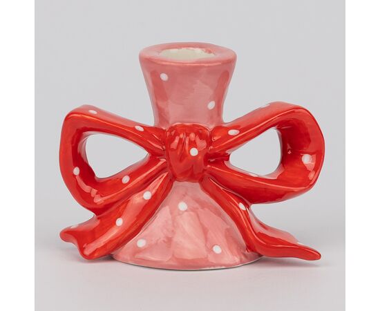 Подсвечник "Большой бантик", 9 см, изображение 3 ᐒ купить на  ❤ Like7km.com.ua