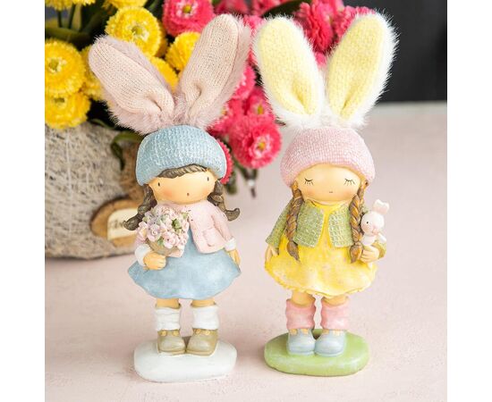 Фигурка "Девочка с ушками", 34 см, изображение 3 ᐒ купить на  ❤ Like7km.com.ua