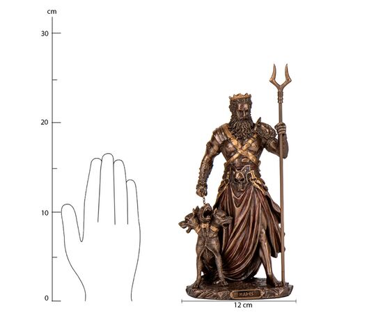 Статуэтка "Гадес – бог подземного мира", 27 см VERONESE, изображение 6 ᐒ купить на  ❤ Like7km.com.ua