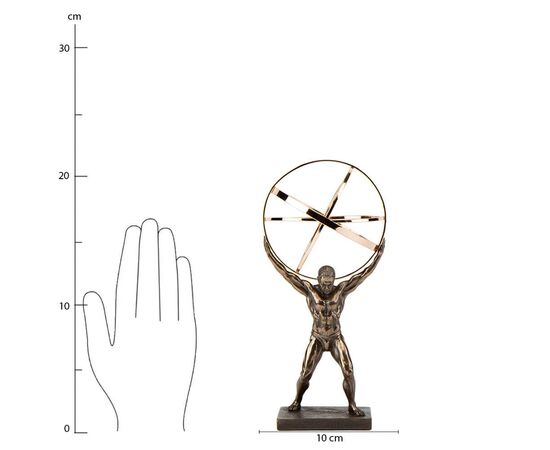 Статуэтка "Атлант" 22 см VERONESE, изображение 6 ᐒ купить на  ❤ Like7km.com.ua