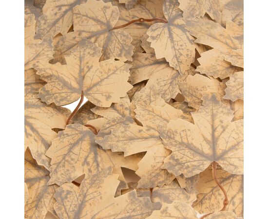 Искусственные кленовые листья "Золотая осень", бежевые, 250 г, изображение 2 ᐒ купить на  ❤ Like7km.com.ua