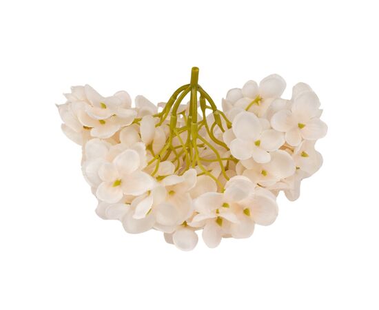 Головка гортензии мелкоцветная, кремовая, 14 см, изображение 3 ᐒ купить на  ❤ Like7km.com.ua