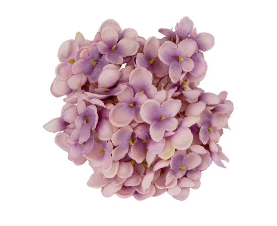 Головка гортензии мелкоцветная, сиреневая, 14 см, изображение 2 ᐒ купить на  ❤ Like7km.com.ua