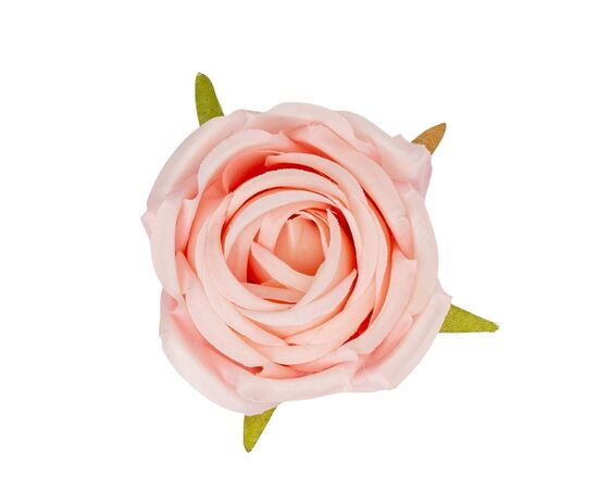 Головка розы, светло-розовая, 6 см, изображение 2 ᐒ купить на  ❤ Like7km.com.ua