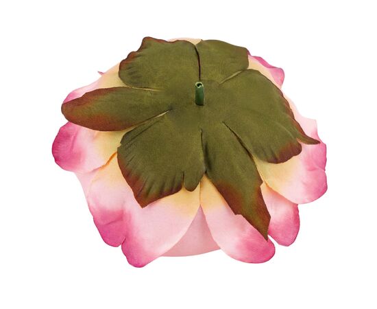 Головка пионообразной розы, розовая, 9 см, изображение 4 ᐒ купить на  ❤ Like7km.com.ua