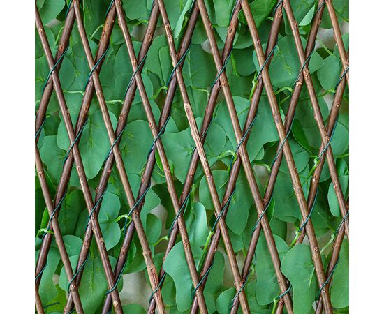 Декоративная панель из искусственной зелени и лозы "Плющ", 37,5*120 см, изображение 5 ᐒ купить на  ❤ Like7km.com.ua