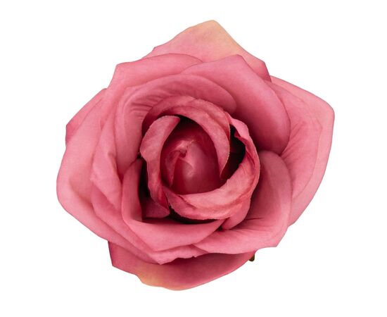 Головка розы, темно-розовая, 8 см, изображение 3 ᐒ купить на  ❤ Like7km.com.ua