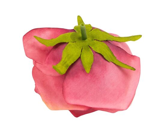 Головка розы, темно-розовая, 8 см, изображение 4 ᐒ купить на  ❤ Like7km.com.ua